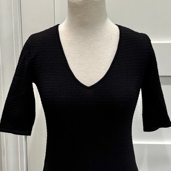Pomander Place Long Black Dress. Size XXS. - Picture 3 of 9